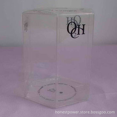 Transparent PVC Box, Customized Sizes and Designs Available